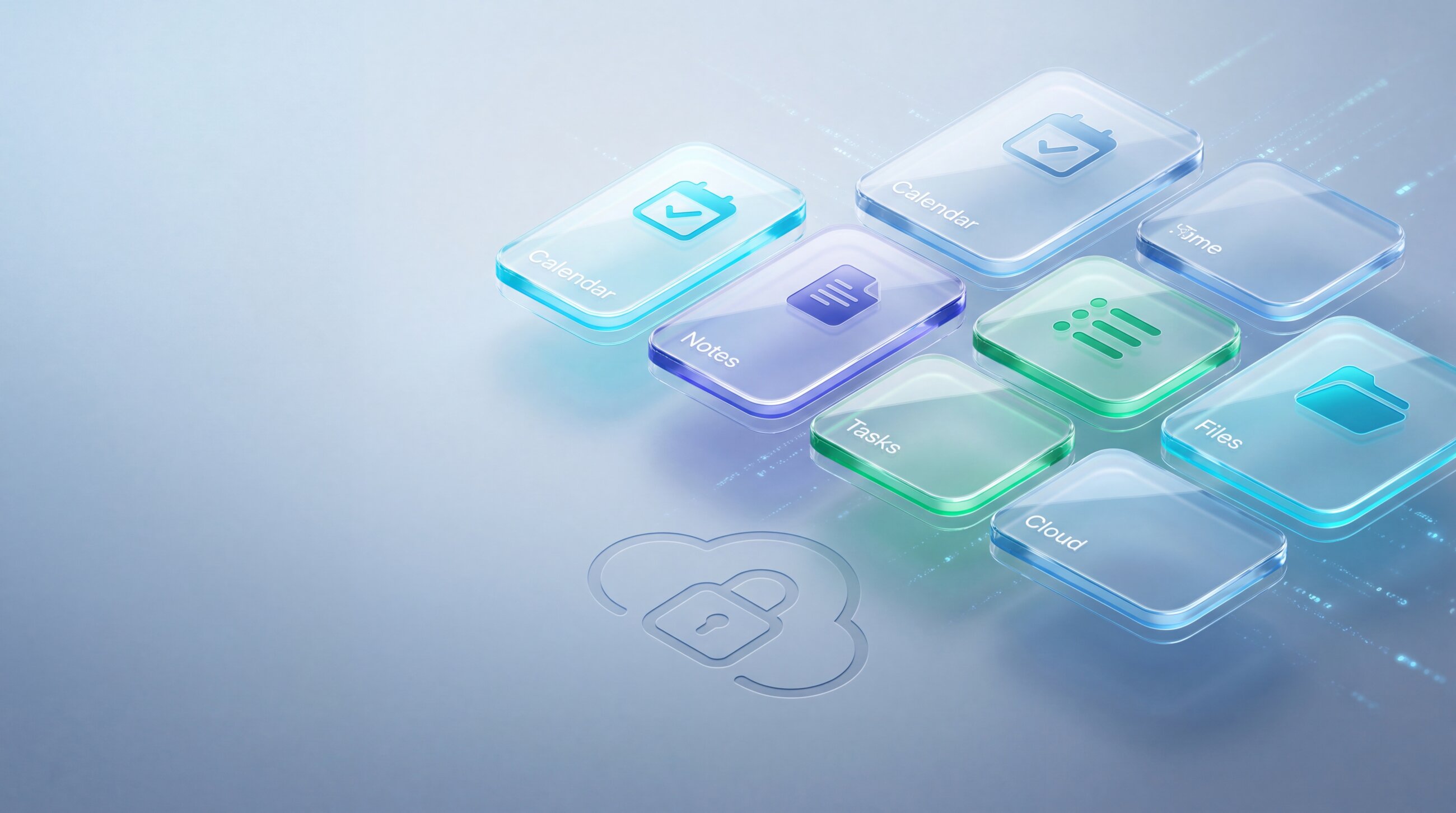 nn.Suite apps — Documents, Notes, Tasks, Calendar, Files and more — one private, self-hosted workspace